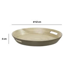 Plateau bambou 42cm