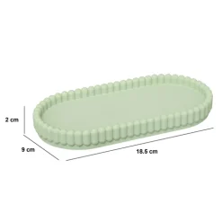 Plateau oval 18,5x9 cm