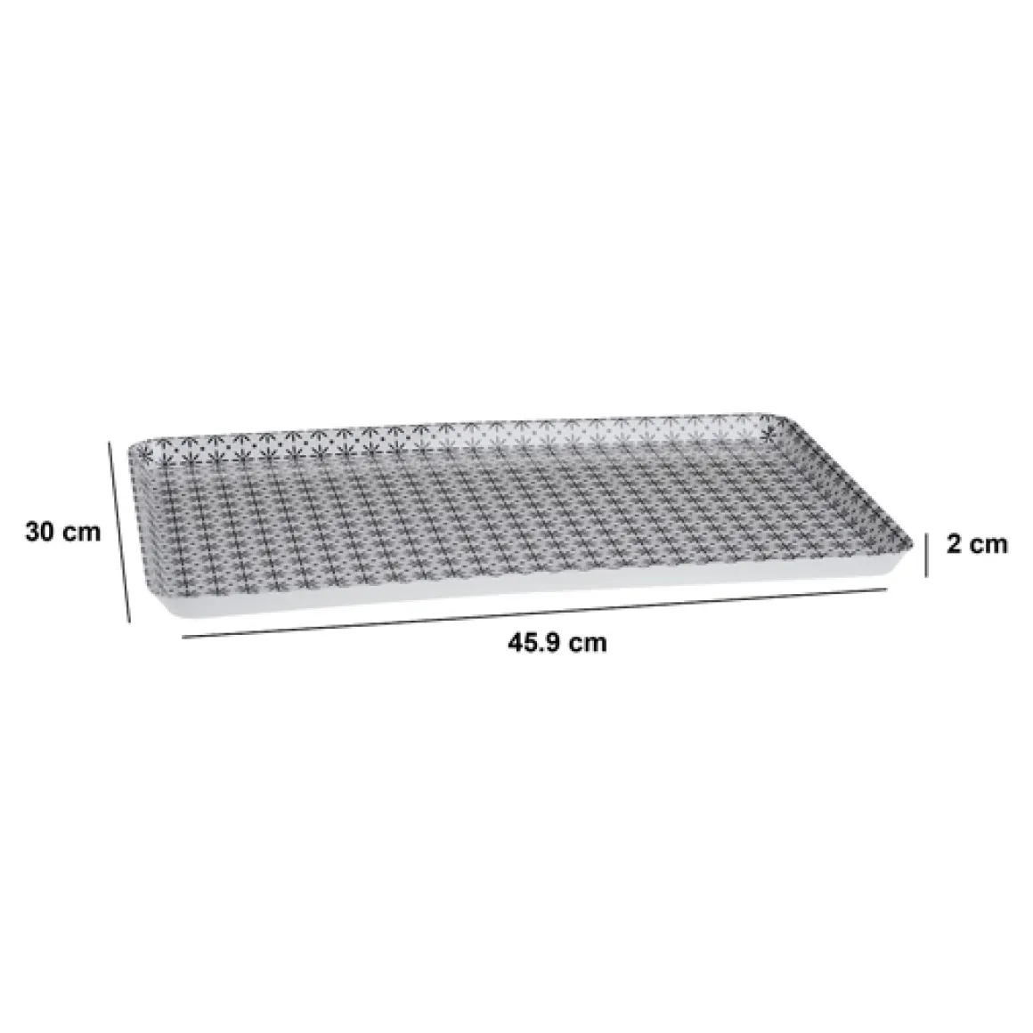 Plateau rectangle 45x30 cm