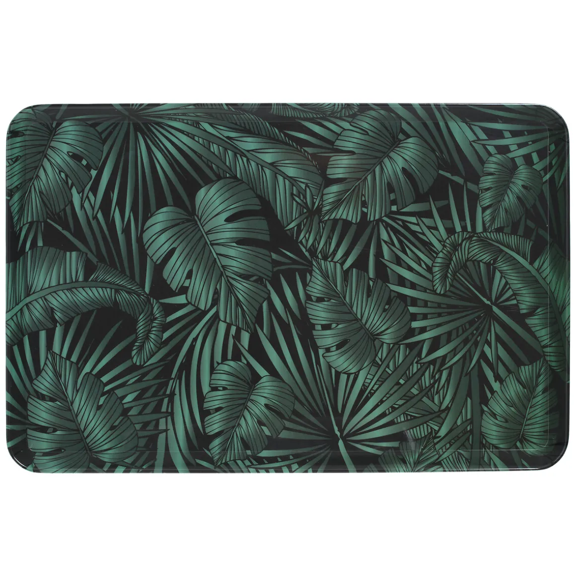 Plateau rectangle 30x22 cm, Jungle