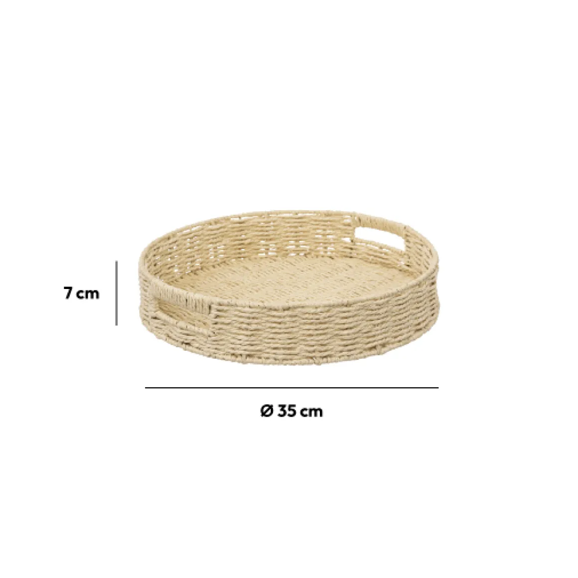 Plateau rond 35 cm