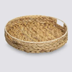Plateau rond 35 cm, Jacynthe d'eau