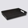 Plateau 35x25 cm, Gris charbon