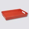 Plateau 35x25 cm, Rose nacarat