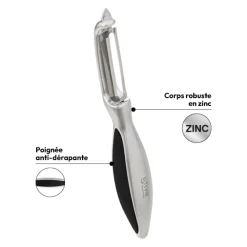 Éplucheur économe, Zinc
