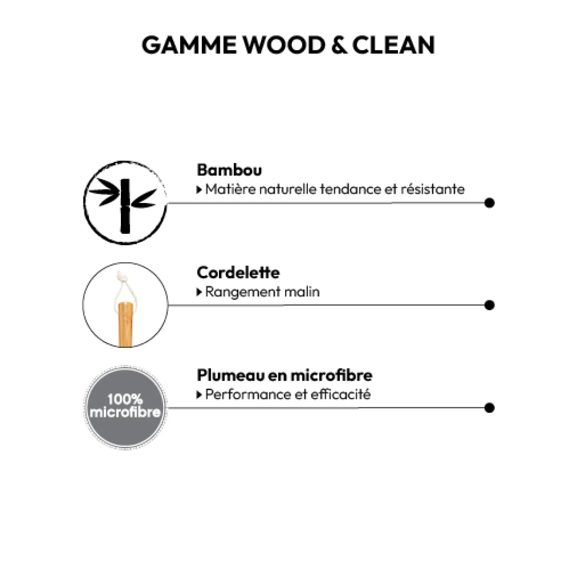 Plumeau microfibre, Bambou
