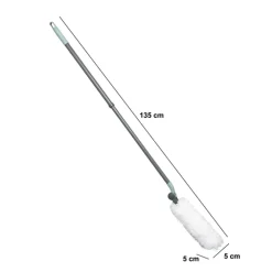 Plumeau orientable avec manche téléscopique, Gris