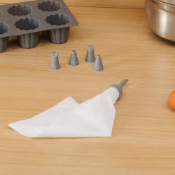 Poche à douilles avec 6 douilles, gris