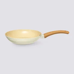 Poêle aluminium forgé beige, 20cm