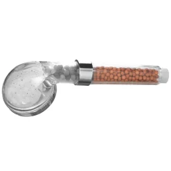 Pommeau de douche filtrant, transparent