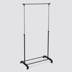 Portant à vêtement extensible à roulettes