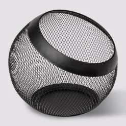 Porte capsules rond, Noir