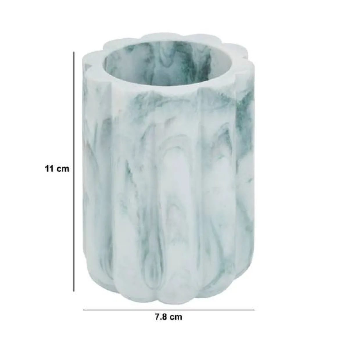 Porte-brosse à dents, Blanc