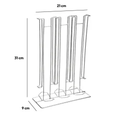 Porte-capsules rotatif x36
