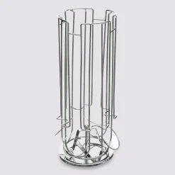 Porte-capsules rotatif x24, Chromé