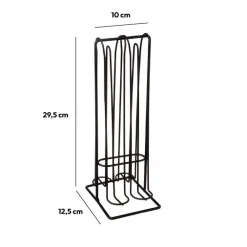 Porte-capsules x32, Noir