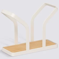 Porte-serviettes, Blanc