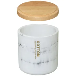 Pot à cotons, Blanc