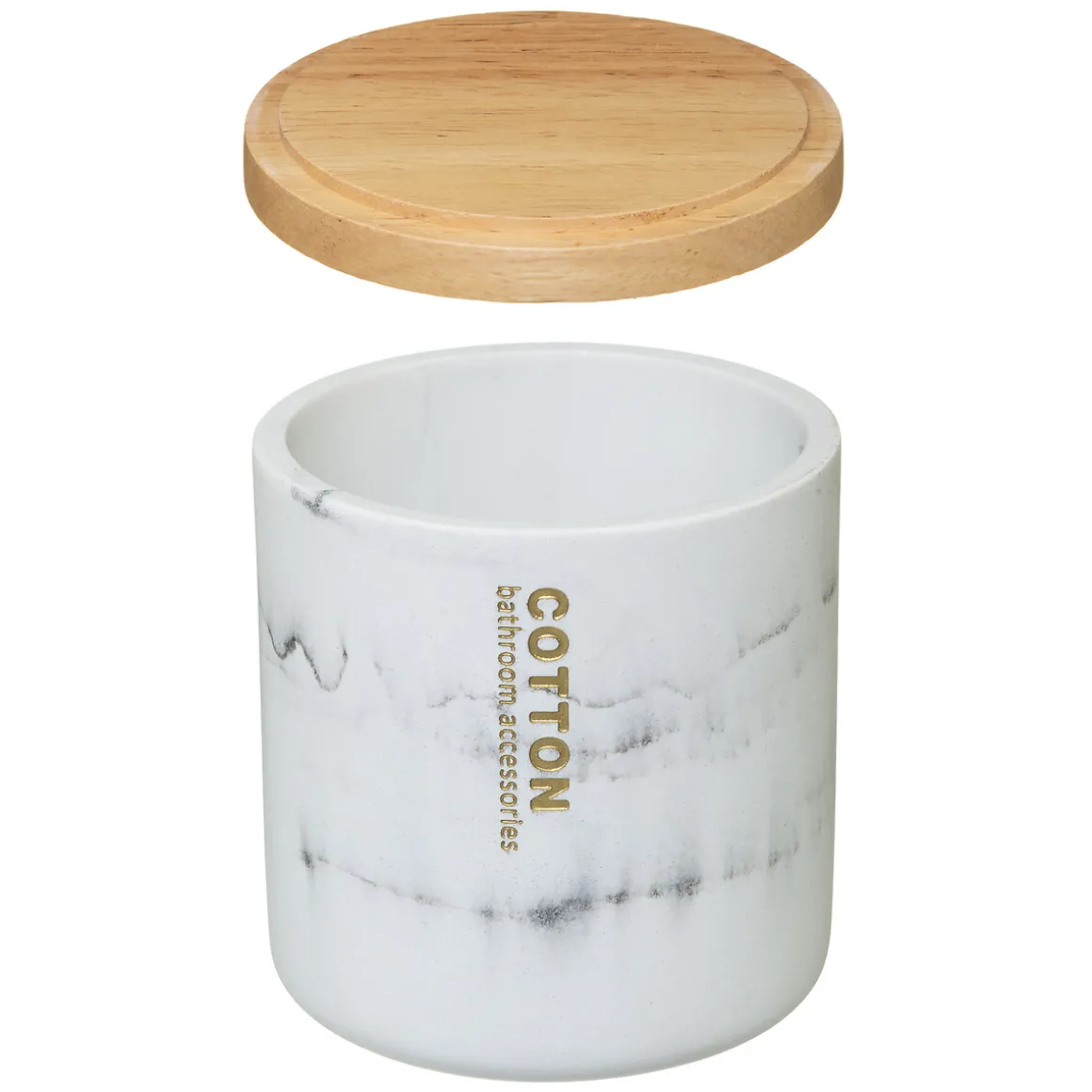 Pot à cotons, Blanc