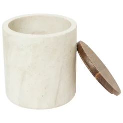 Pot à cotons, Effet travertin