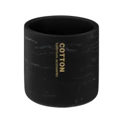 Pot à cotons, Noir
