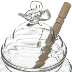 Pot à miel 400ml, avec cuillère