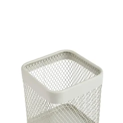 Pot à ustensiles métal, Beige