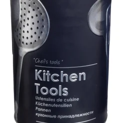 Pot à ustensiles métal, Noir