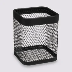Pot à ustensiles métal, Noir