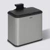 Poubelle à compost 5L, Inox