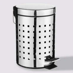 Poubelle cube inox 3L