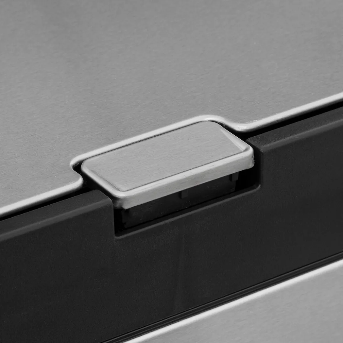 Poubelle de tri sélectif en métal 20+14L, Inox