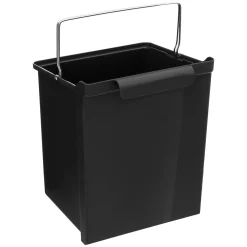 Poubelle de tri sélectif en métal 20+14L, Inox