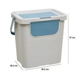 Poubelle, 24L , Gris