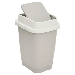 Poubelle, 10L, Beige