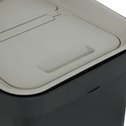 Poubelle, Manuel, 20,5 l, Noir