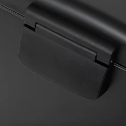 Poubelle métal 20L, Noir