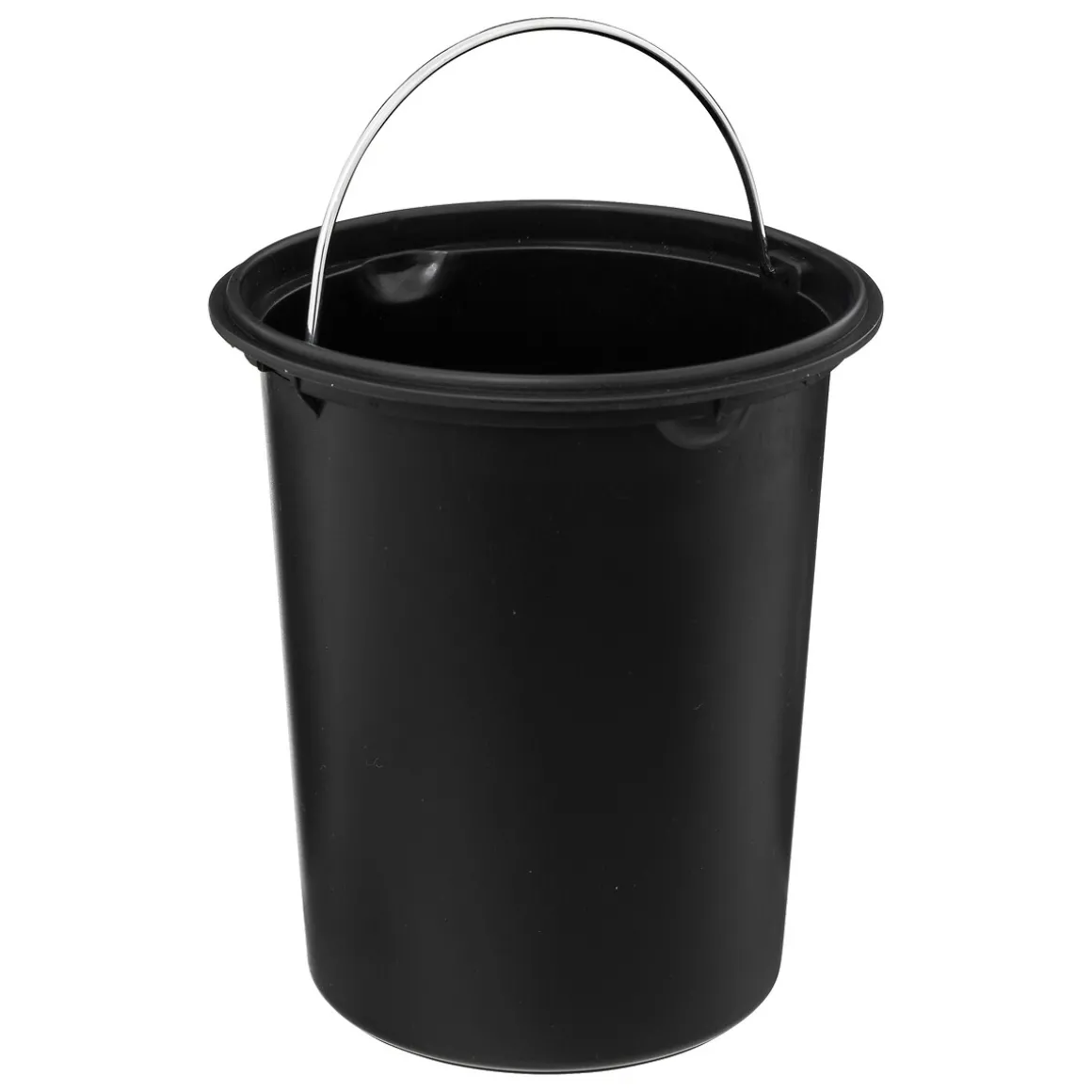 Poubelle métal Soft Close 3L, Bleu artic