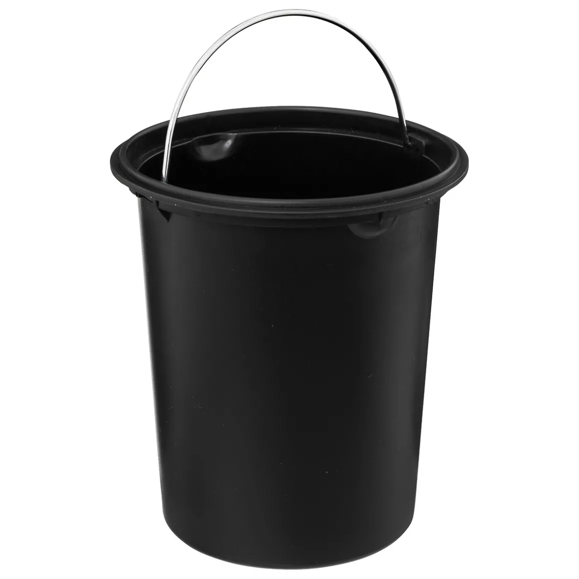 Poubelle métal Soft Close 3L, Bleu pétrole