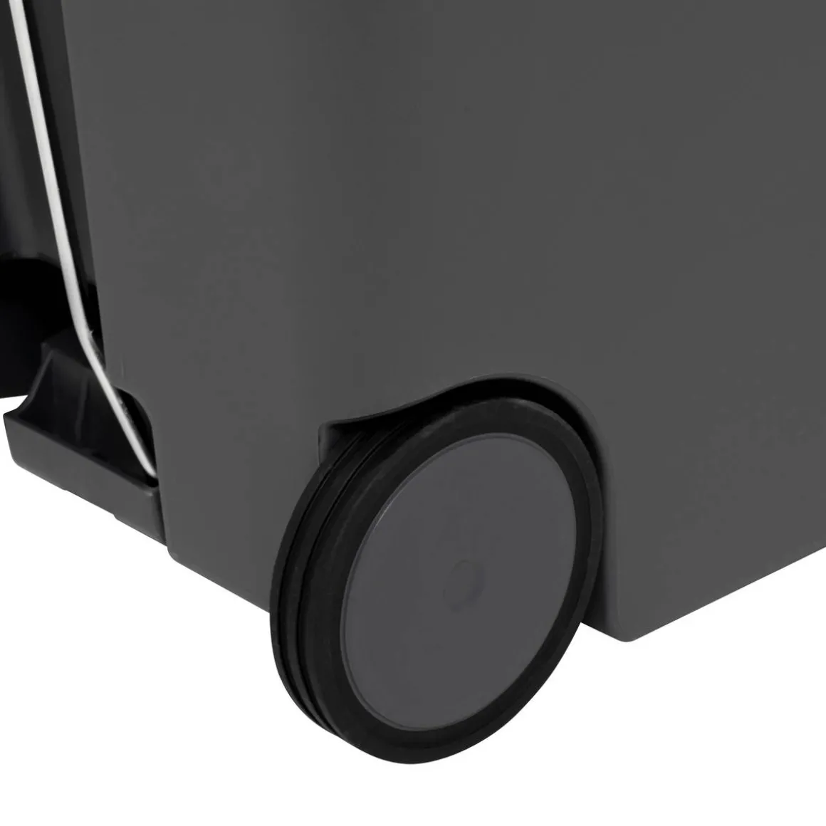 Poubelle, Pédale, 45 l, Gris