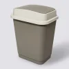 Poubelle plastique 25L, Taupe