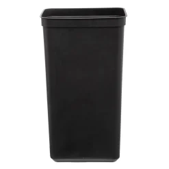 Poubelle rectangulaire automatique 40L, Inox