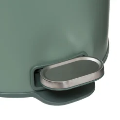 Poubelle ronde en métal 30L, Vert