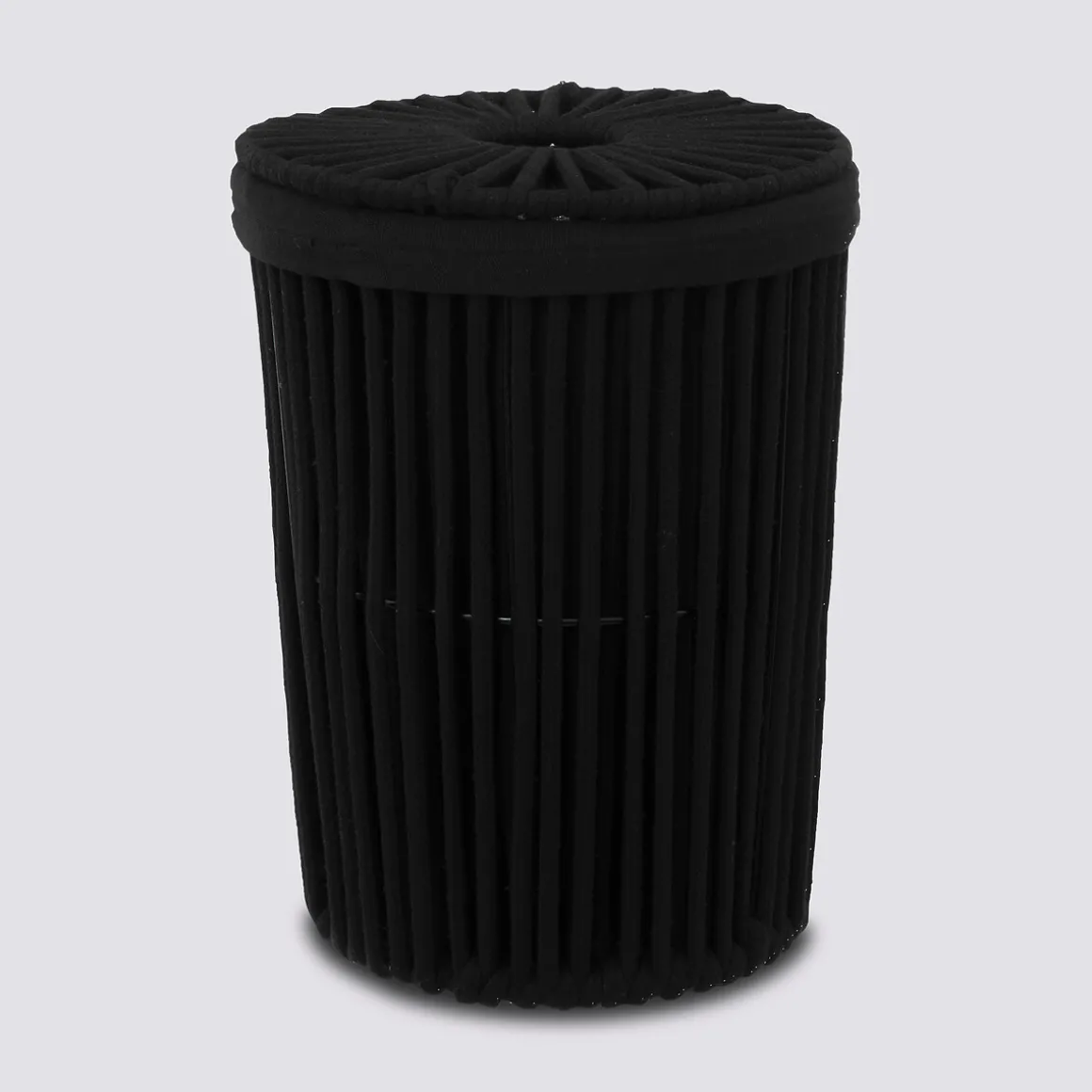 Poubelle ronde 7L, Noir