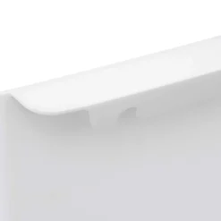 Poubelle rétractable de porte 8L, Noir & Blanc