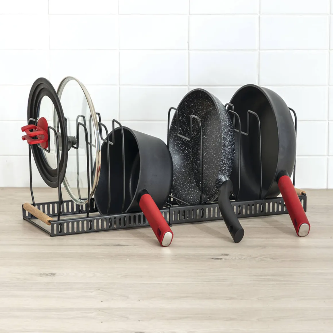 Rack extensible poêles/casseroles