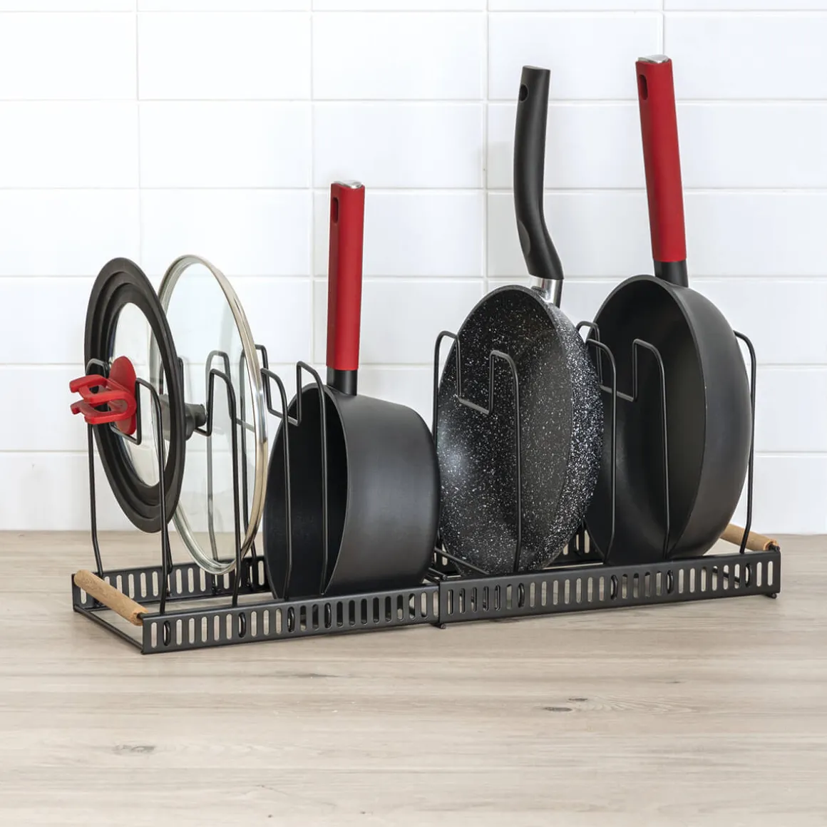 Rack extensible poêles/casseroles