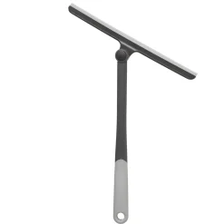 Raclette pivotante caoutchouc, Gris