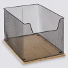 Range-bureau bambou, Noir