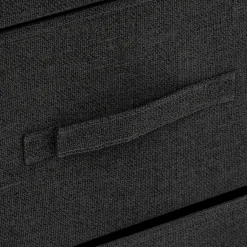 Rangement 3 tiroirs, Gris foncé